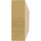Ekena Millwork 2in. W x 6in. H x 20in. L New Brighton Woodgrain TimberThane Rafter Tail, Primed Tan RFTUR02X06X20NEBRCPR - alternate 3